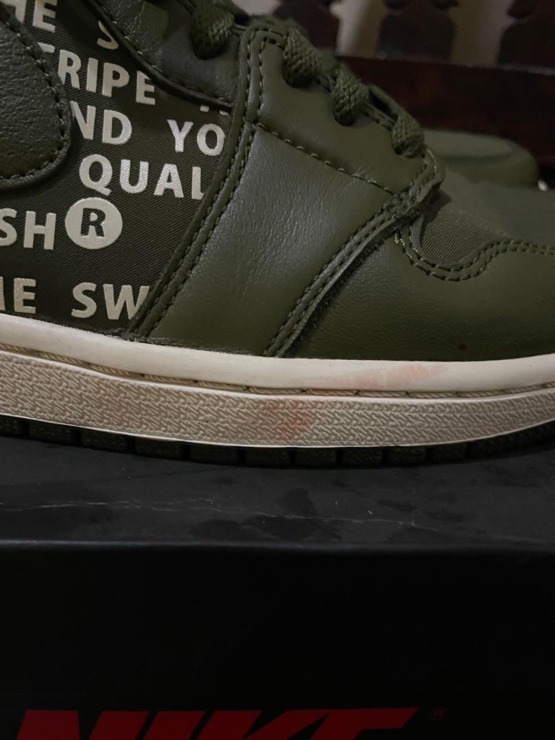 jordan 1 green olive