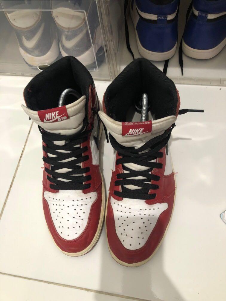 Nike air jordan 1 high size 42,5 made in china, Fesyen Pria, Sepatu ,  Sneakers di Carousell
