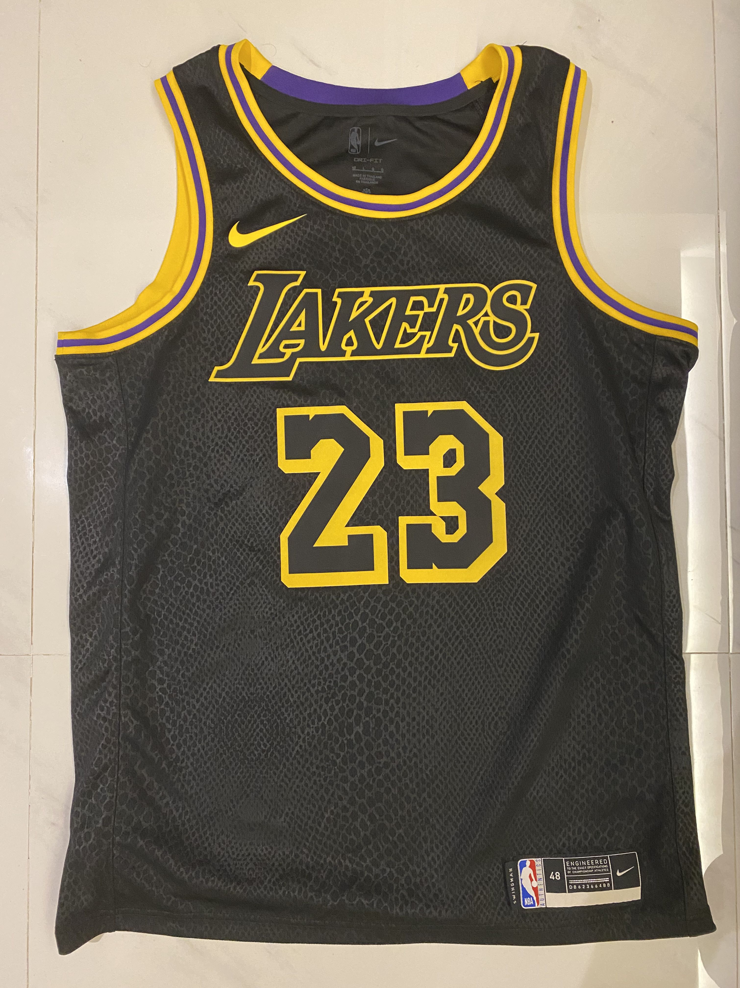 lakers jersey mamba edition