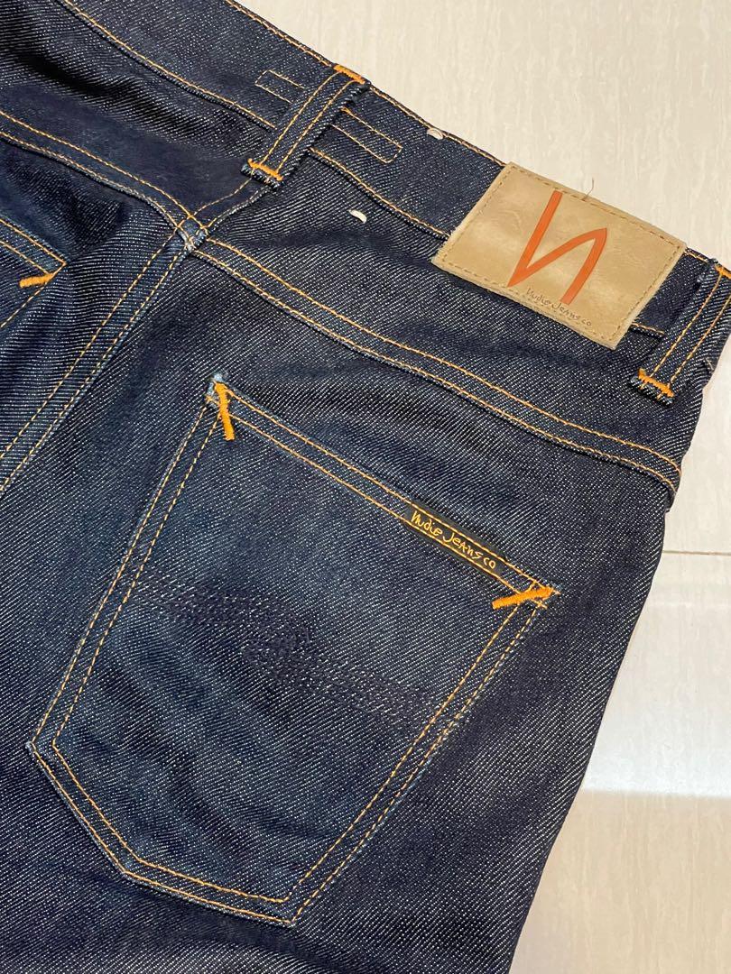 Nudie Grim Tim Open Navy 29/34 hem to 