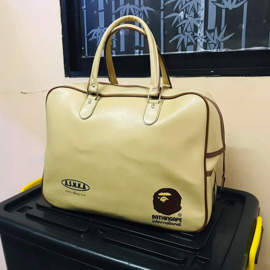 OG Bape Duffle Bag, Men's Fashion, Bags, Backpacks on Carousell