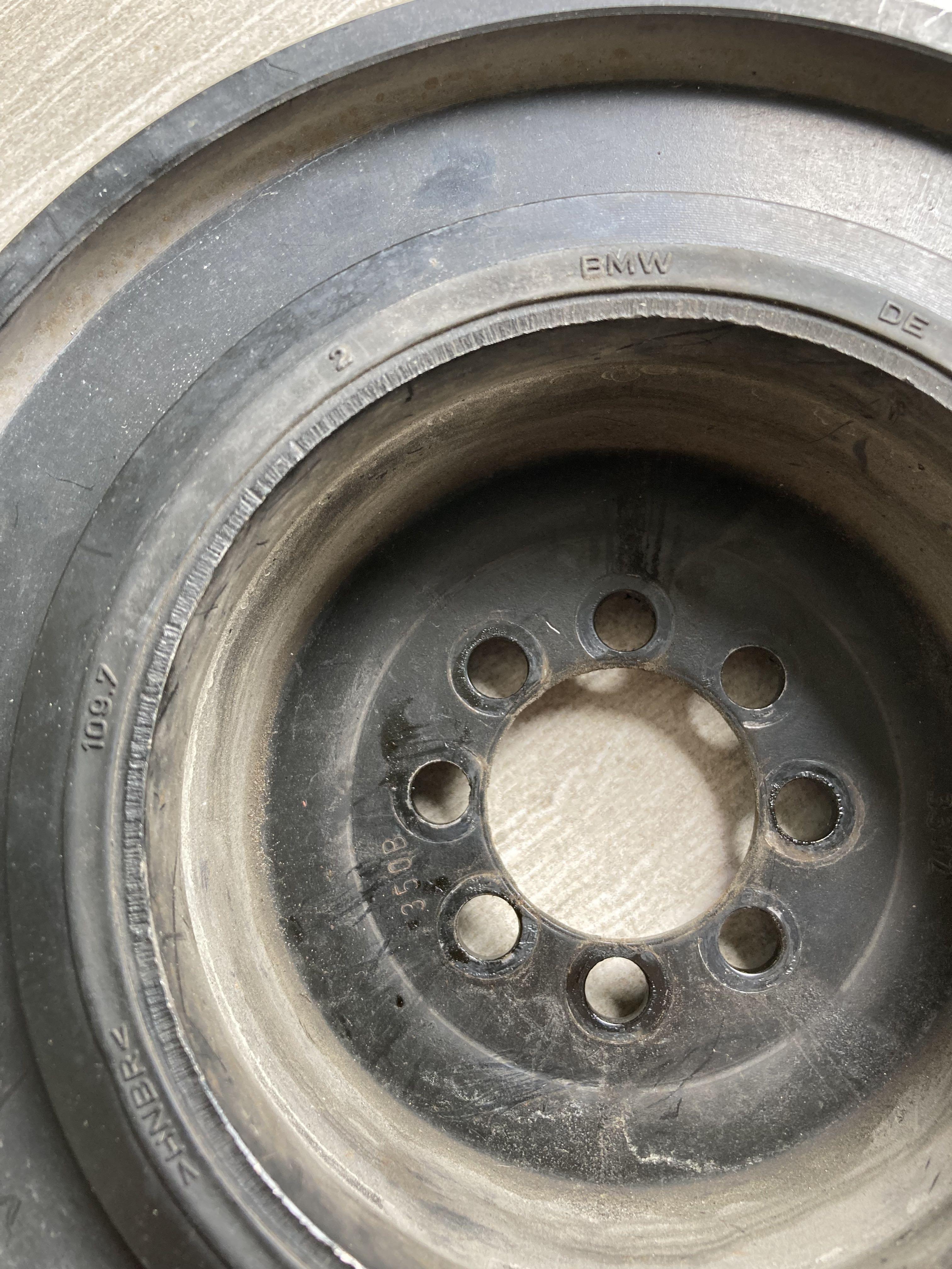 Original BMW Harmonic Balancer / Crank Pulley for N55 Engine, Car