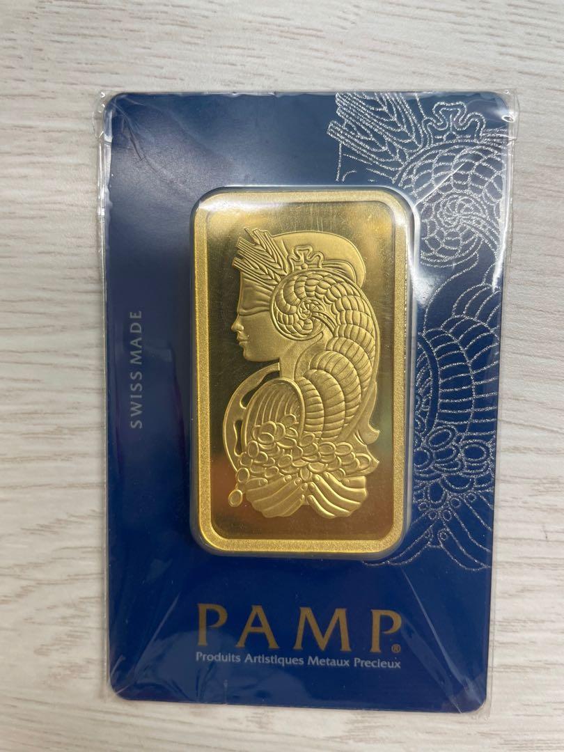 PAMP Gold Bullion Bars - 100g, Hobbies & Toys, Memorabilia & Collectibles,  Currency on Carousell