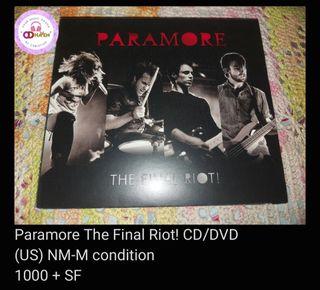 Paramore The Final Riot CD/DVD