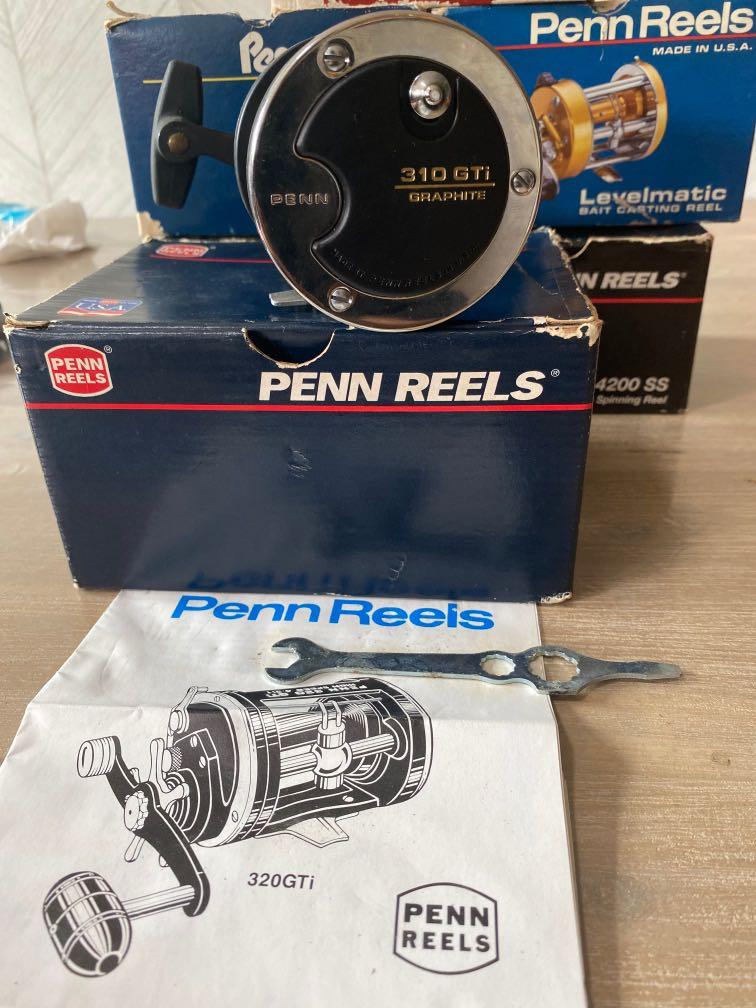USED PENN CONVENTIONAL REEL PART 310 GTI Line Guide Post 