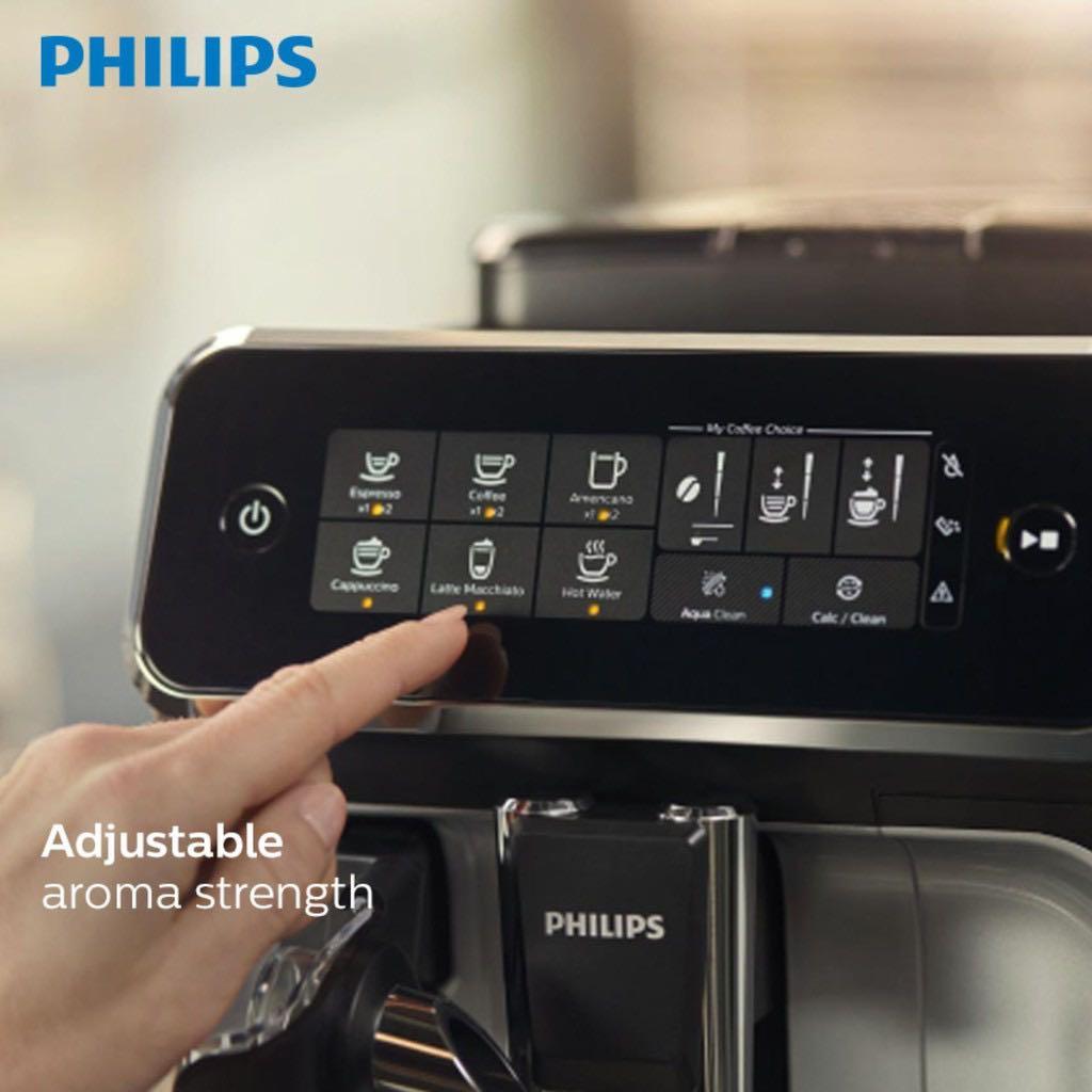 PHILIPS Series 3200 Fully Automatic Espresso Machine EP3246/70, TV