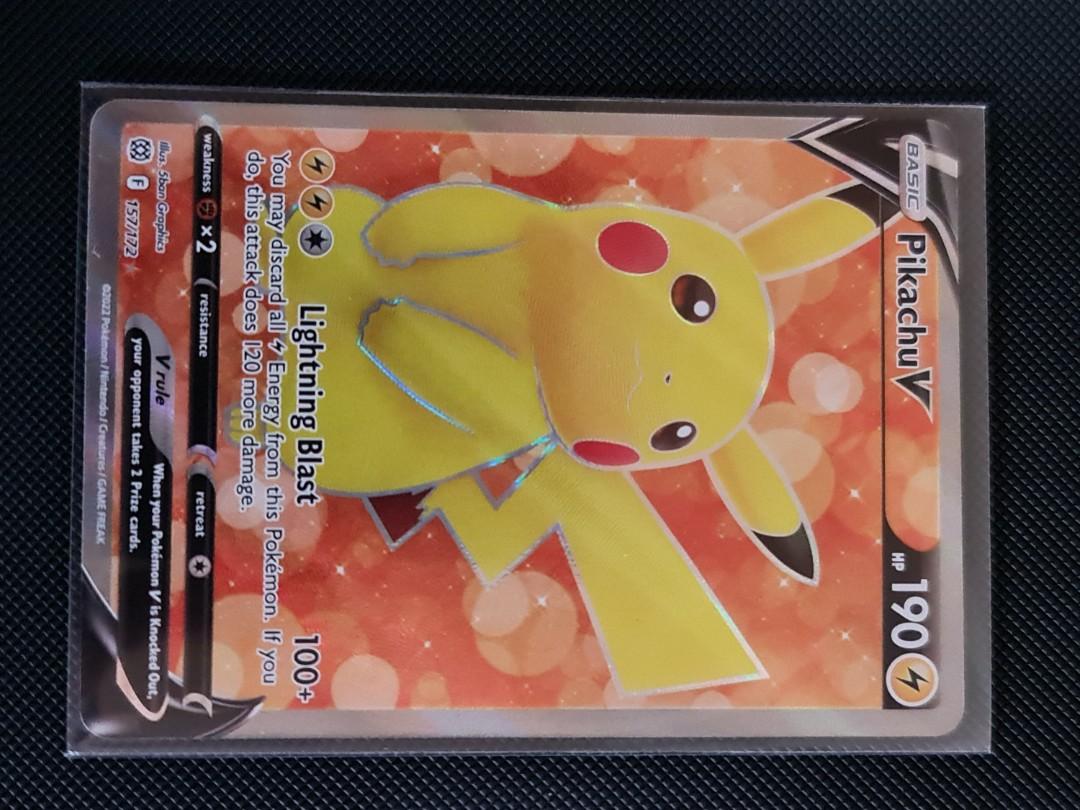 Pikachu V (157/172) [Sword & Shield: Brilliant Stars]