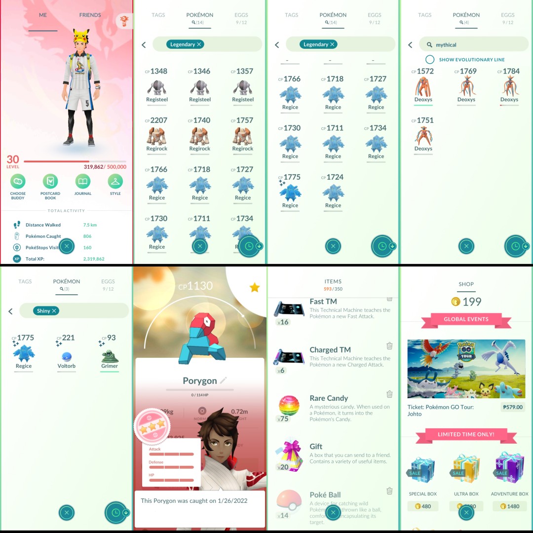 Pokémon Go/Legendary SHINY REGICE/Registered Or Unregistered Tr@de Available | UK