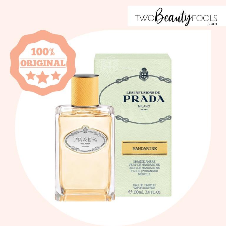PRADA LES INFUSIONS DE MANDARINE EDP FOR UNISEX 100ml Brand New