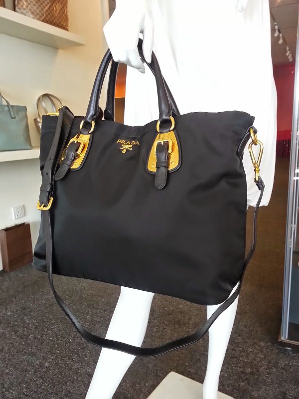 Prada Tessuto nylon bag with strap BN1902 Luxury Bags Wallets