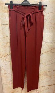 Primark maroon pants