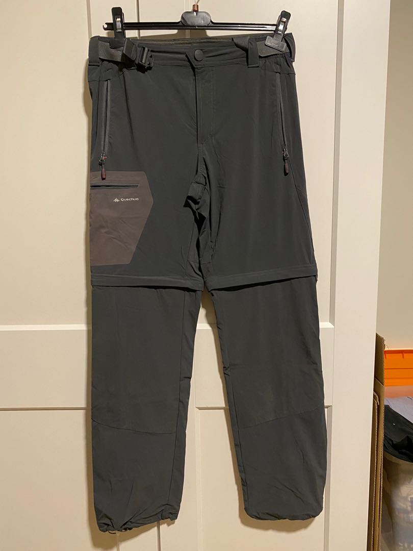 Quechua detachable hiking track pants 