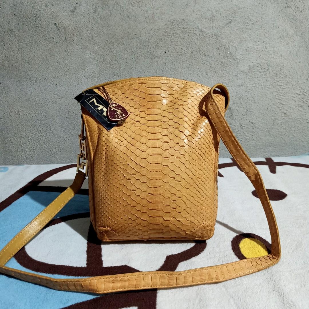 Original Japan Sling Bag ( Ostrich Skin ), Women's Fashion, Bags & Wallets,  Cross-body Bags on Carousell