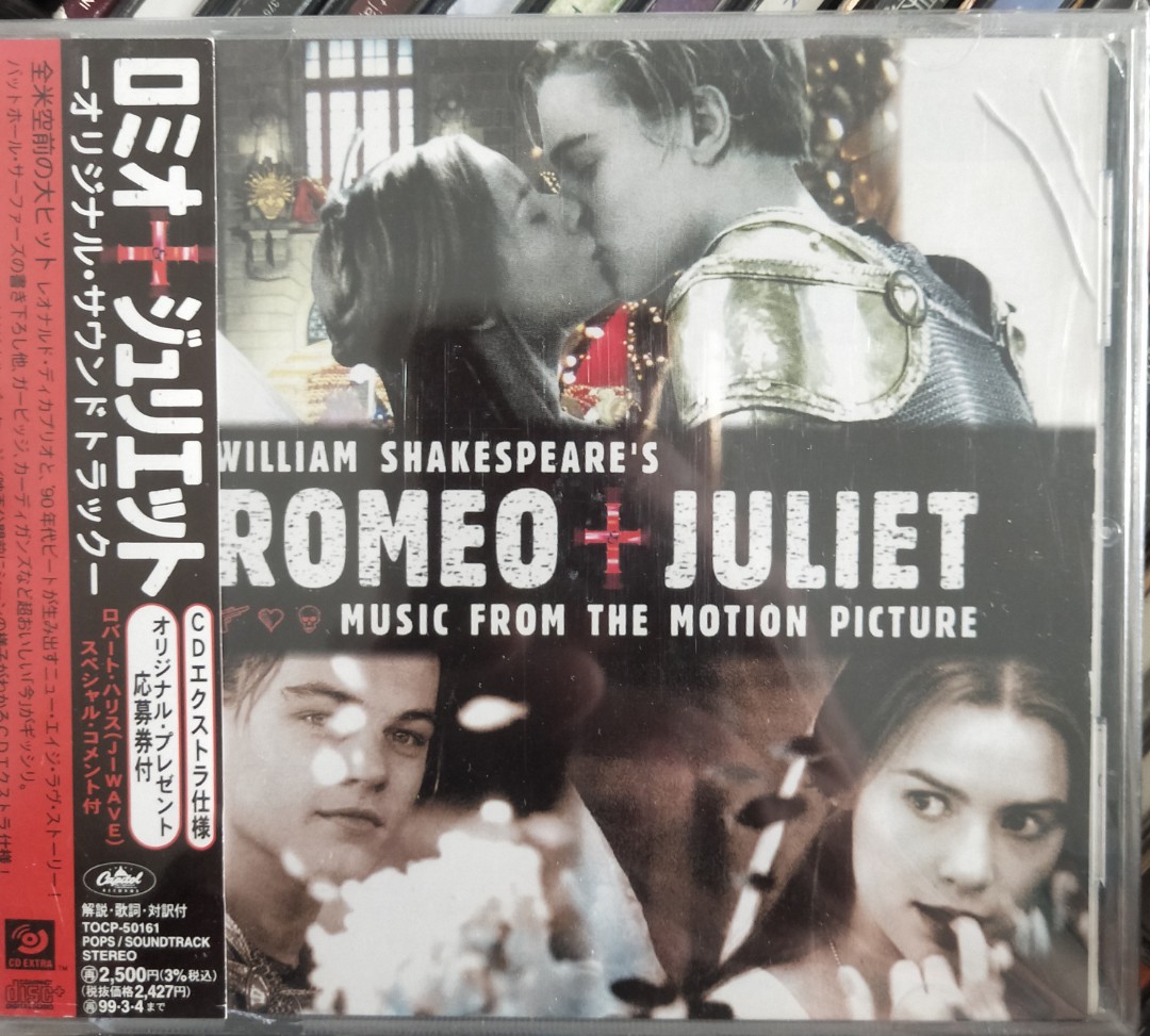 soundtrack　Music　cd,　DVDs　Media,　on　Hobbies　Toys,　CDs　juliet　romeo　movie　ost　Carousell