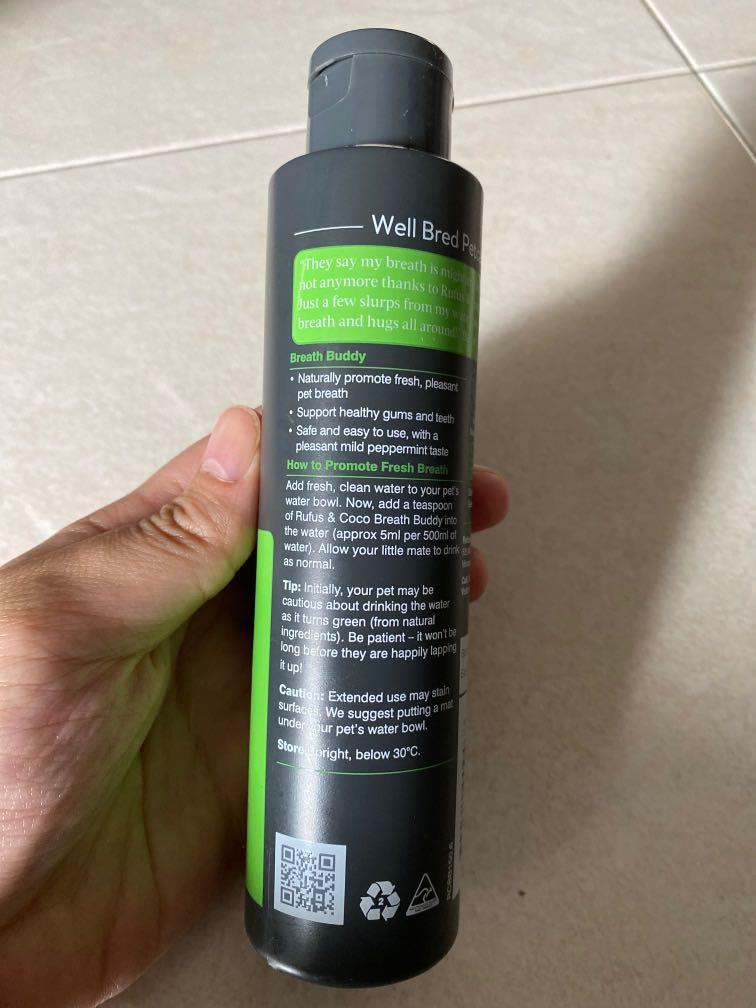 rufus & coco breath buddy water additive