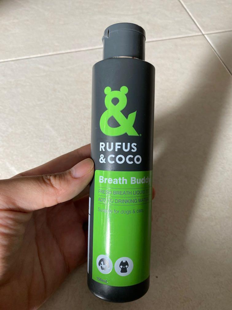 rufus & coco breath buddy water additive
