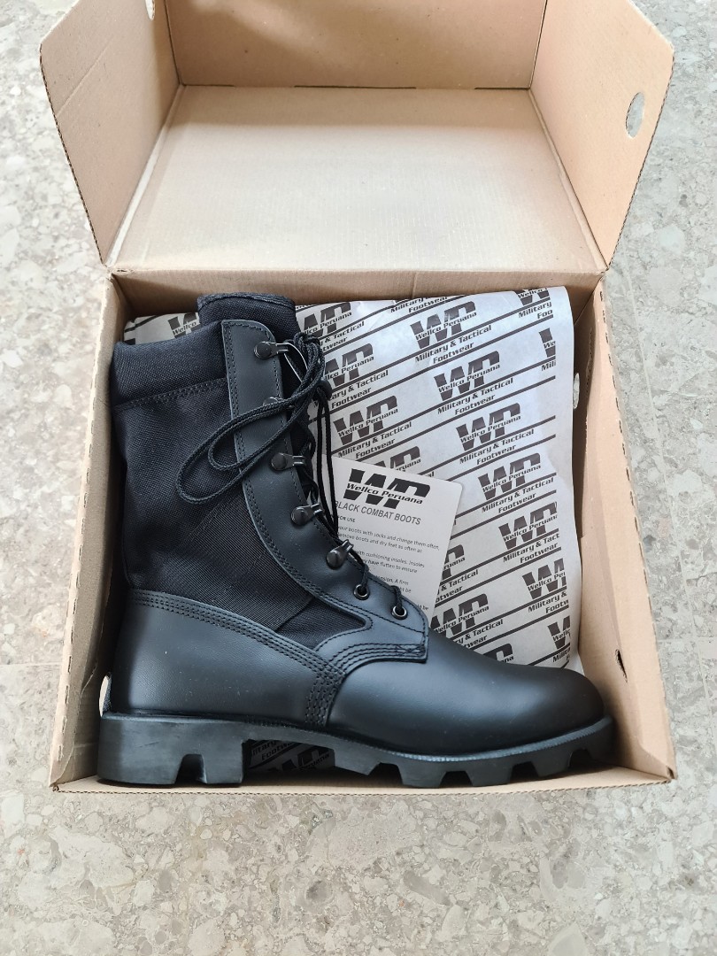 SAF Army Wellco Peruana WP military boots