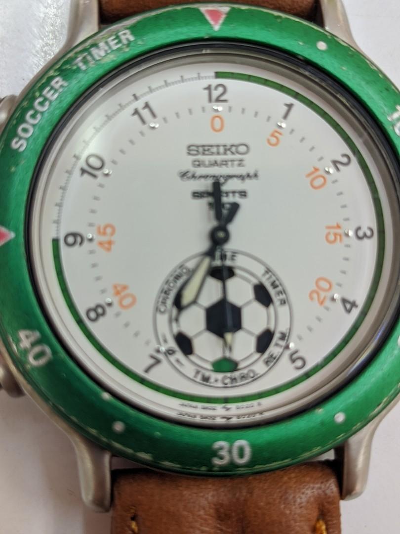 Seiko soccer watch clearance