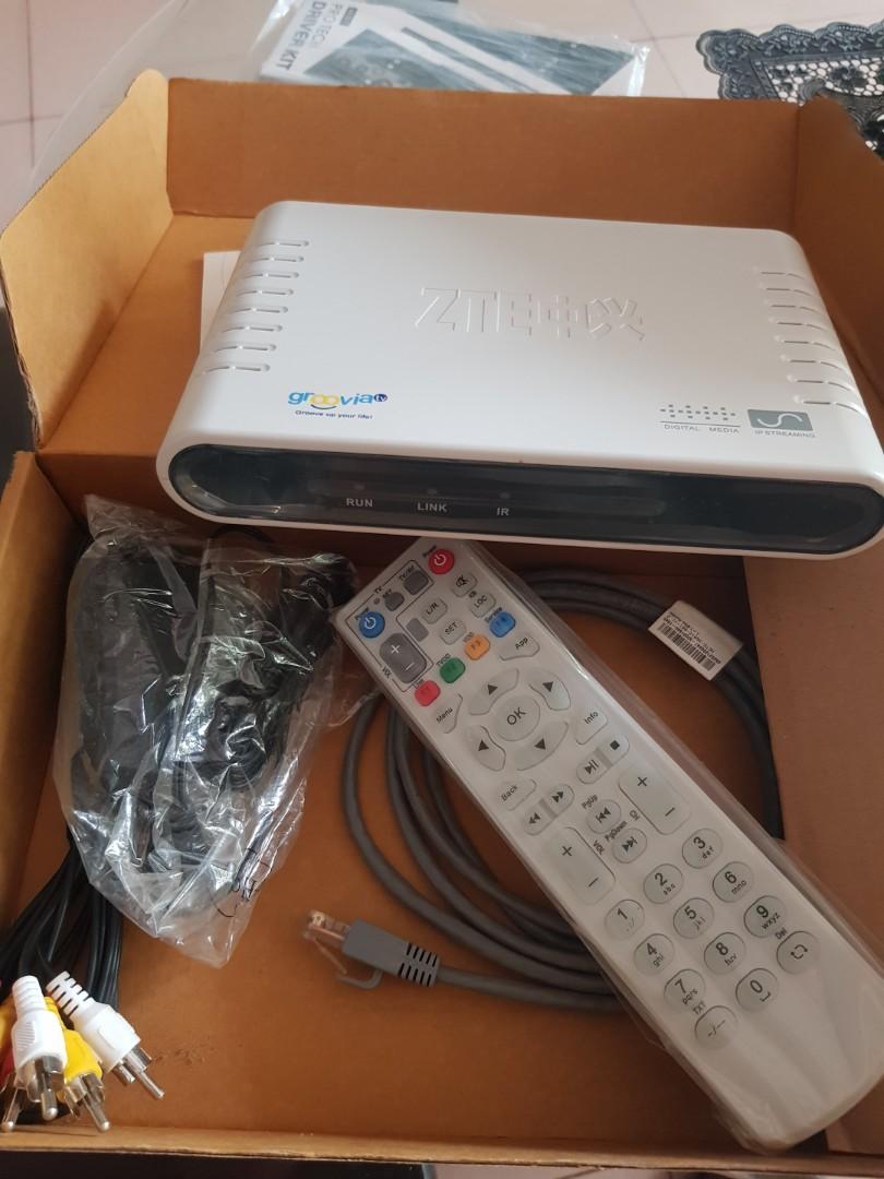 Set Top Box ZTE ZXV10 B600, Elektronik, TV & Perlengkapan Hiburan di Carousell