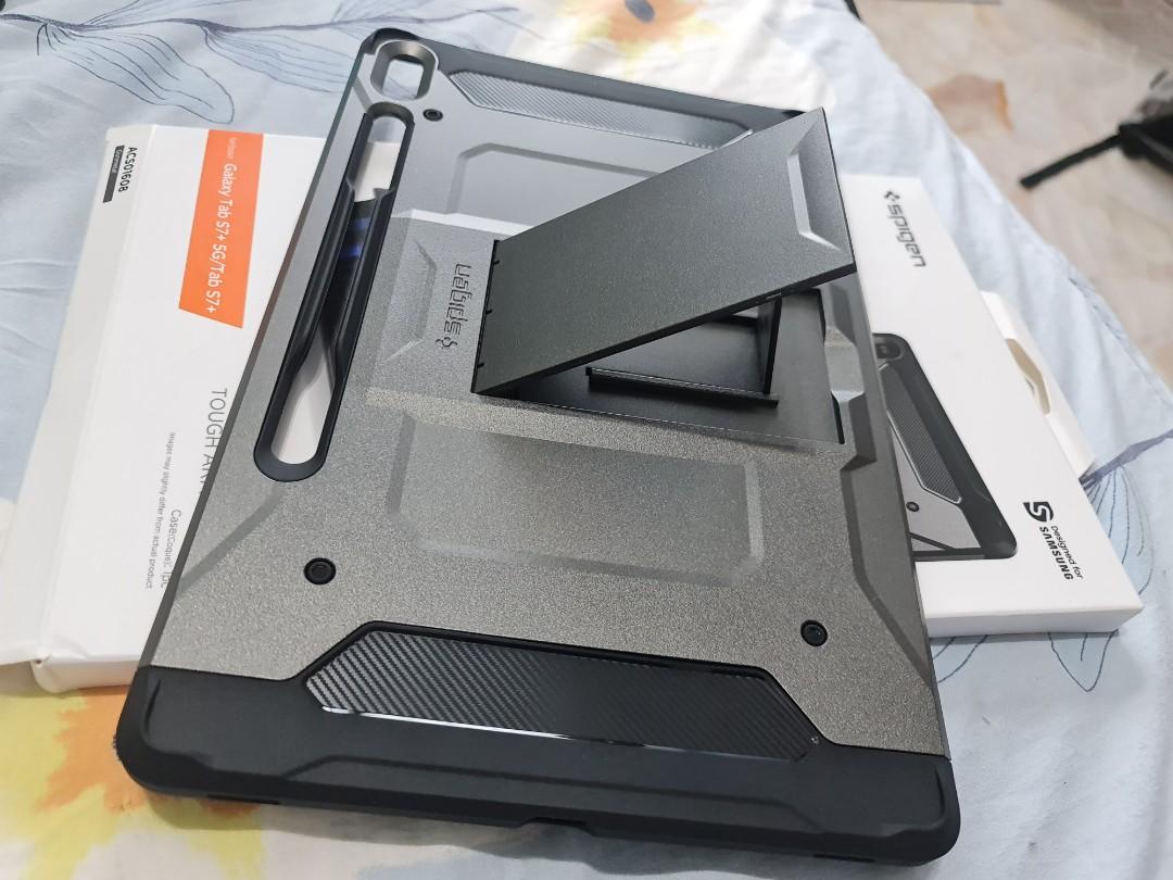 Spigen Tough Armor Pro case for Galaxy Tab S7 5G Tab s7 Mobile Phones Gadgets Mobile Gadget Accessories Cases Sleeves on Carousell
