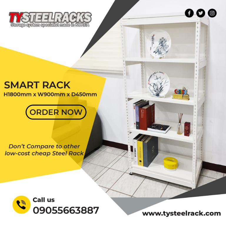 Steel rack smart rack boltless type heavy duty commercial rack made in ...