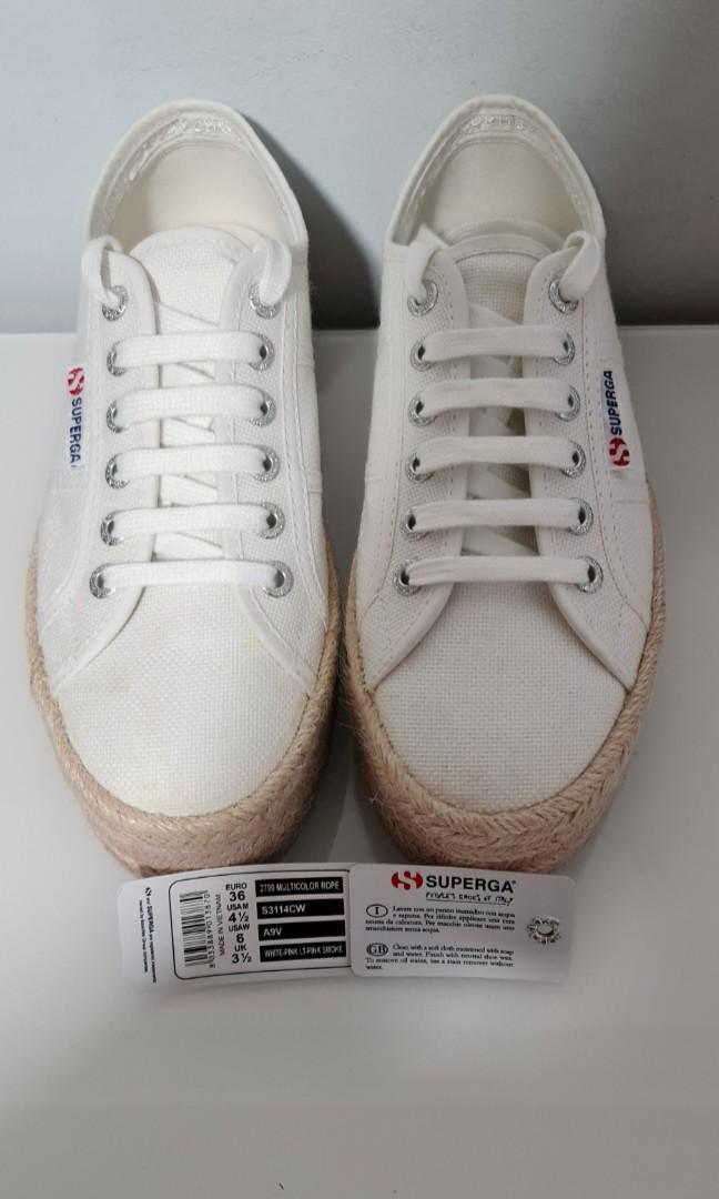 white superga espadrilles