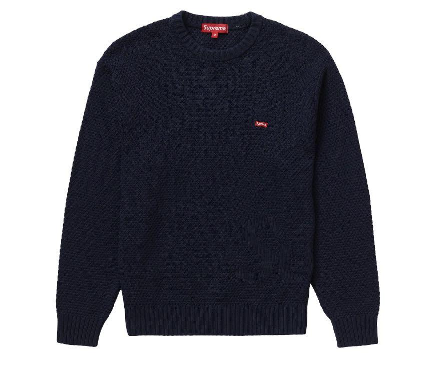 Supreme sweater 冷衫99%新, 男裝, 上身及套裝, T-shirt、恤衫、有領衫