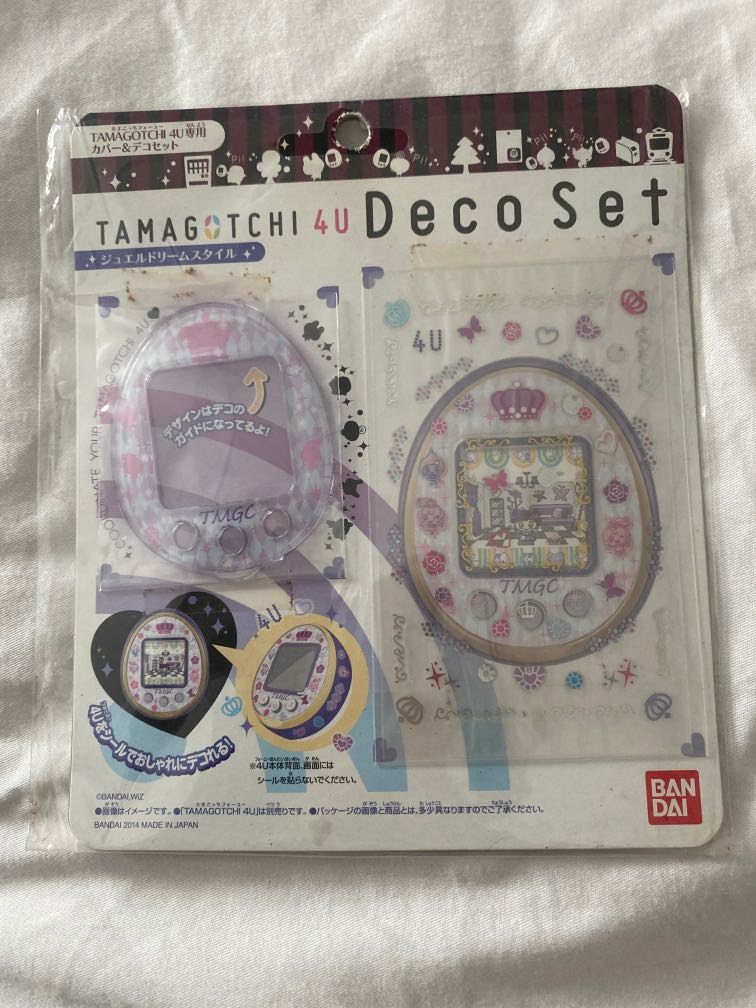 Bandai Tamagotchi 4u Deco Set Sweet Girl Style Japan for sale online 