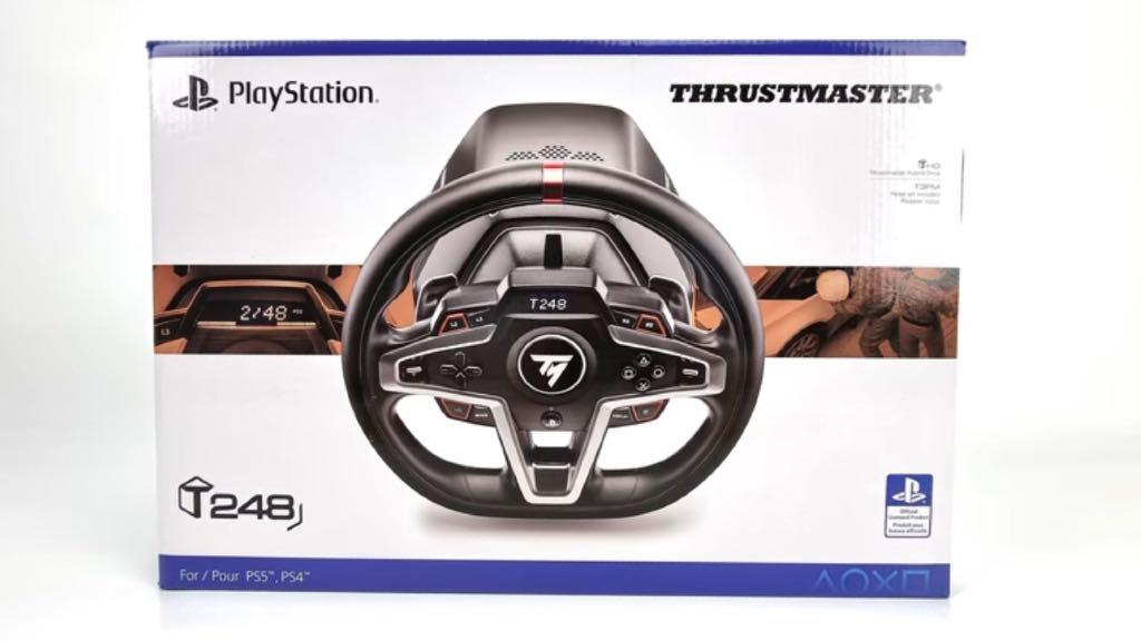 Thrustmaster T248 Gaming Racing Wheel, Video Gaming, Gaming 