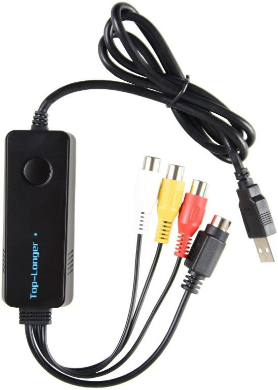 TopLonger VHS to Digital DVD /USB Video Capture Support Windows 10