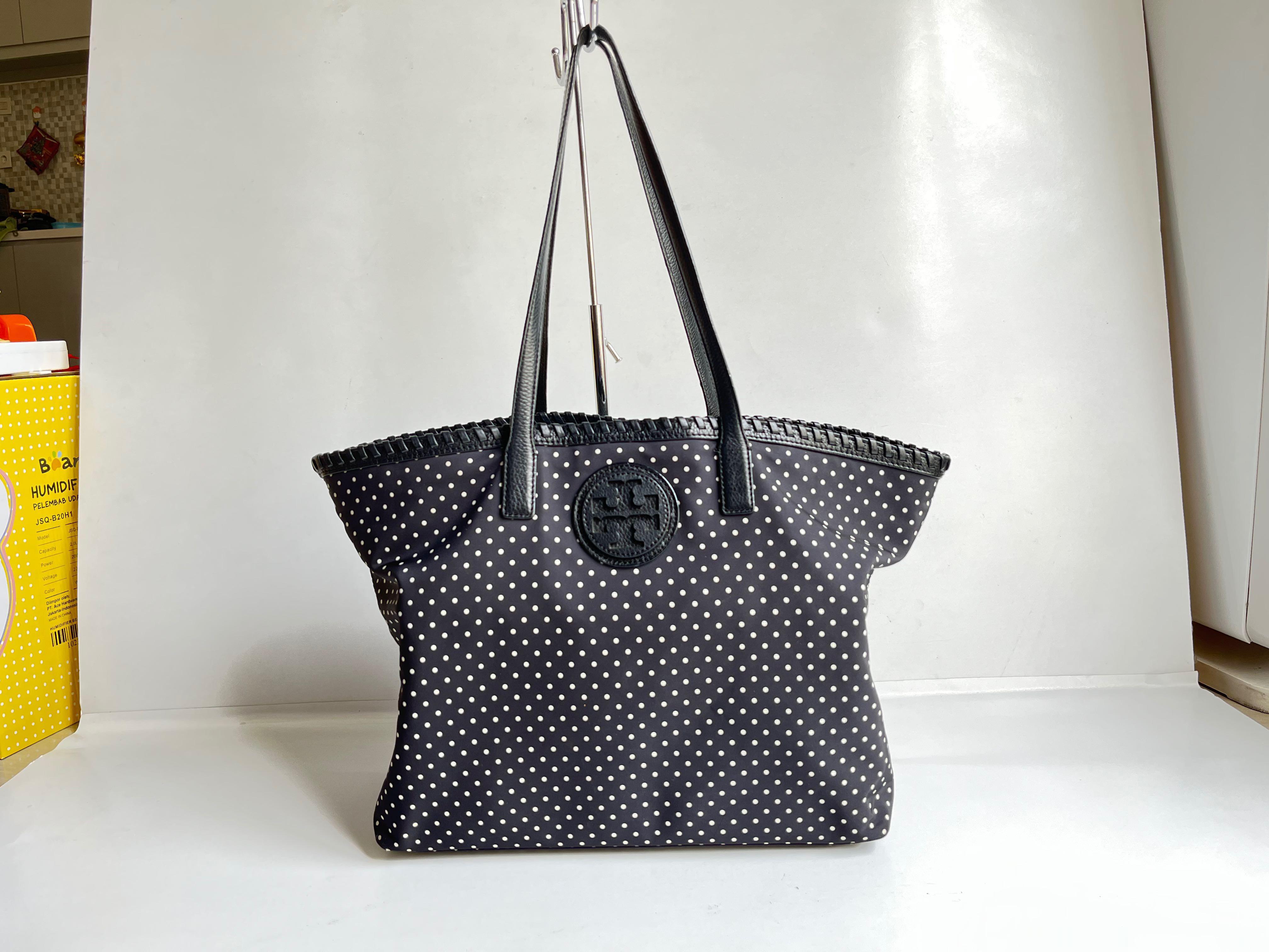 Tory burch polka dot tote online