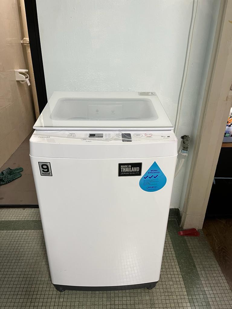 Toshiba washing machine 9kg AWJ1000FS, TV & Home Appliances, Washing Machines and Dryers on