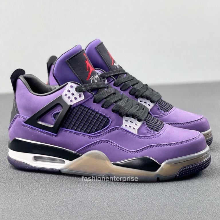 jordan 4 purple suede