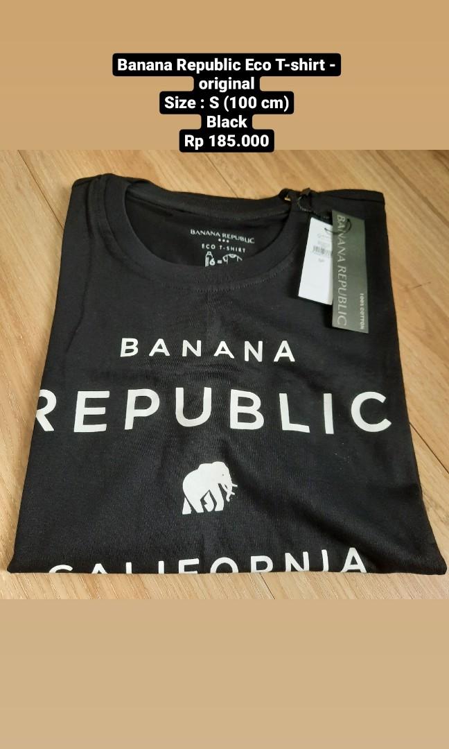 T-shirt Banana Republic, Fesyen Pria 