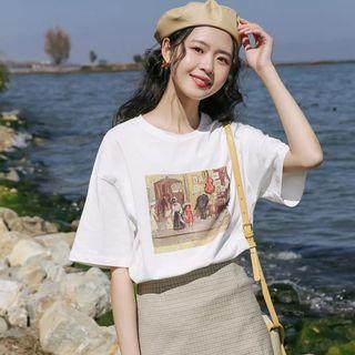 二手印花t-shirts