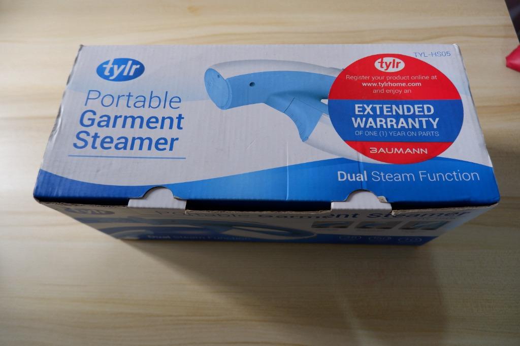 Tylr Portable Garment Steamer for ironing clothes (Category: Irons & Steamers) located in Caloocan City. Submitted by thriftyswift.mnl (Listing ID 1145437800, Image 2). Description: Tylr Portable Garment Steamer 📌 Brand: Tylr by Baumann 📌 Dual Steam Function 📌 Compact, Suitable for travel and home use 📌 No issues. RFS: decluttering 📌 Used for a few times only Mode of Payment: GCASH, BPI, BDO Courier: Grab, Lalamove, LBC, J&T Express Mode of 