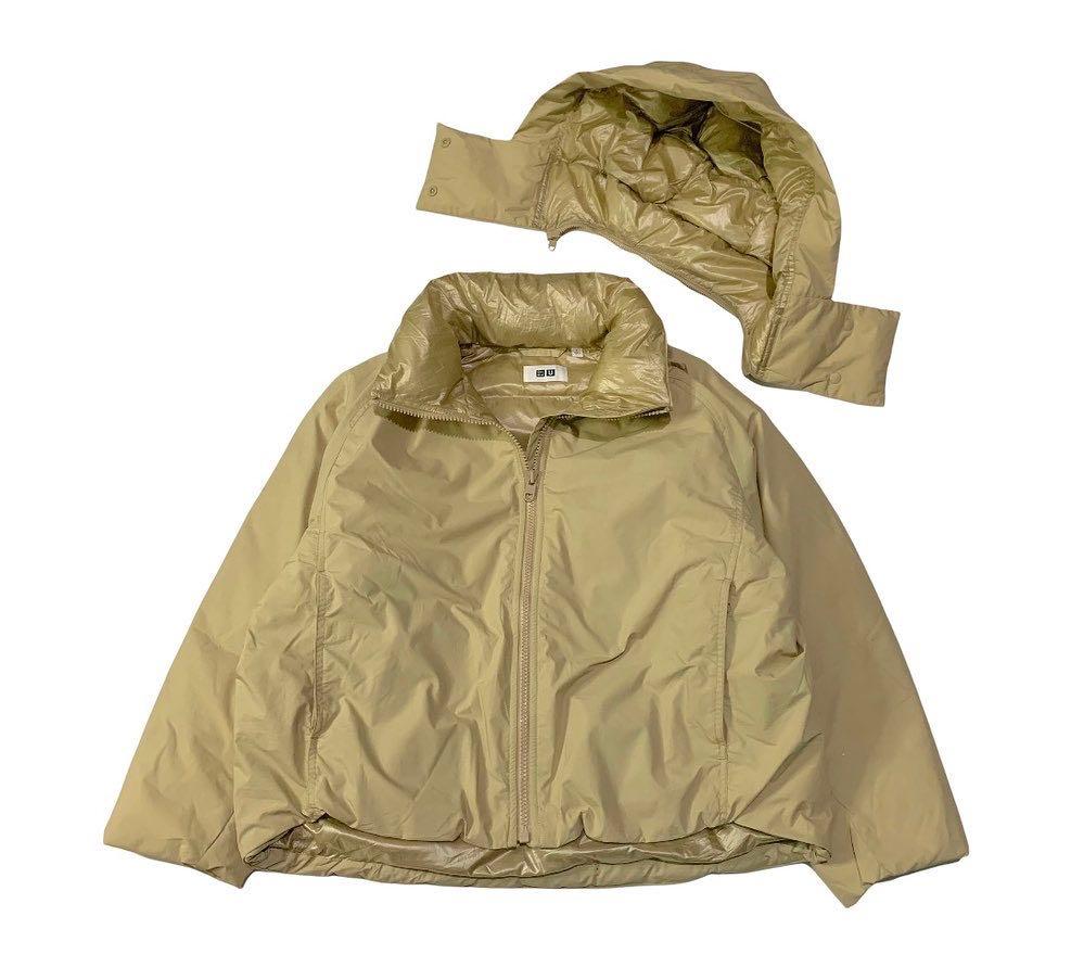 Uniqlo U Padded Short Parka, Fesyen 