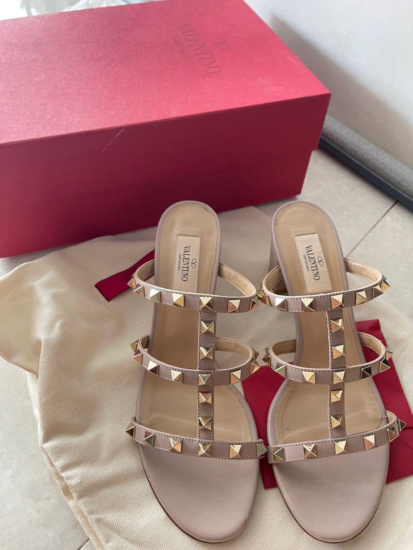 VALENTINO HEELS SIZE 37.5, Fesyen 