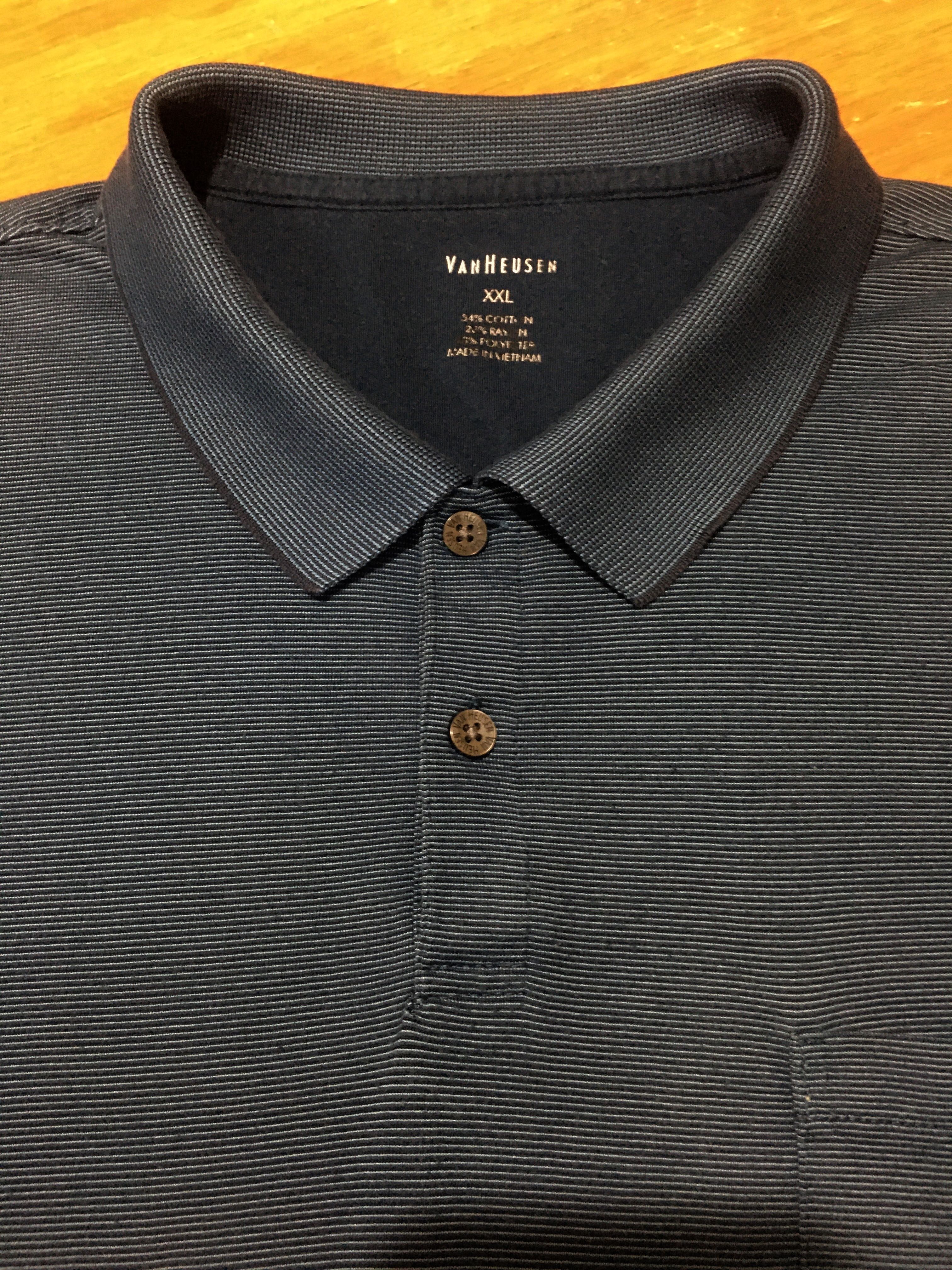 Van heusen polo shirts with pockets top