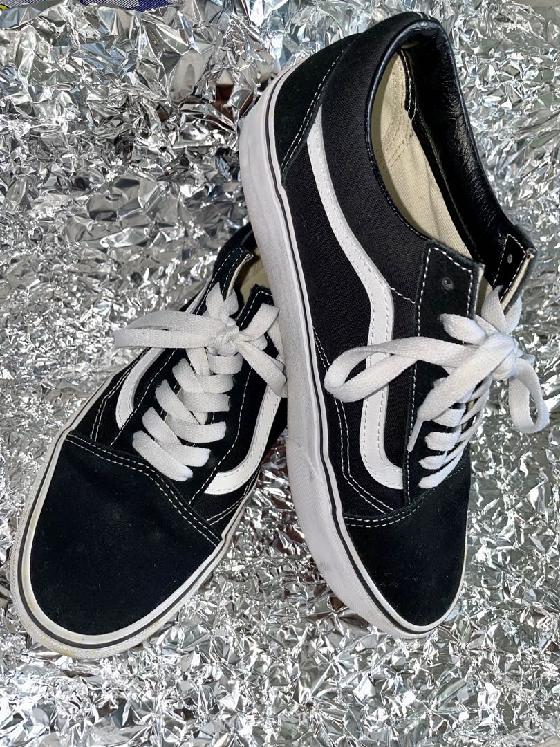 vans old skool platform slip ons