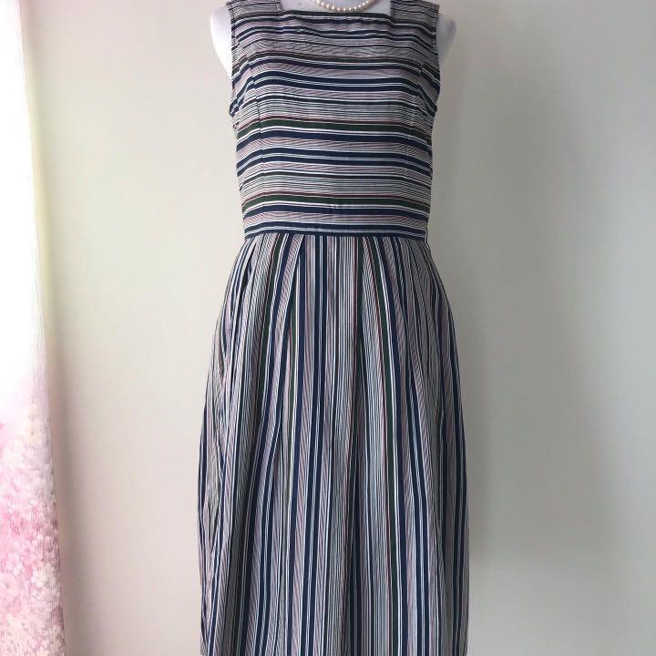 80's online pinafore dress