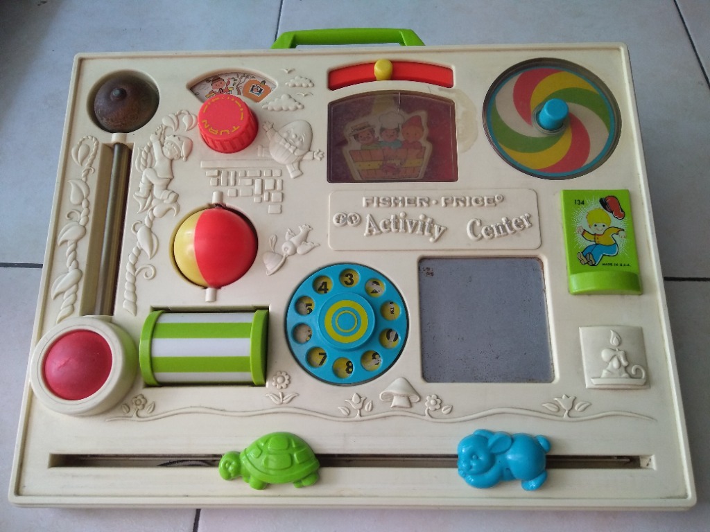 Activity center fisher price vintage 2025