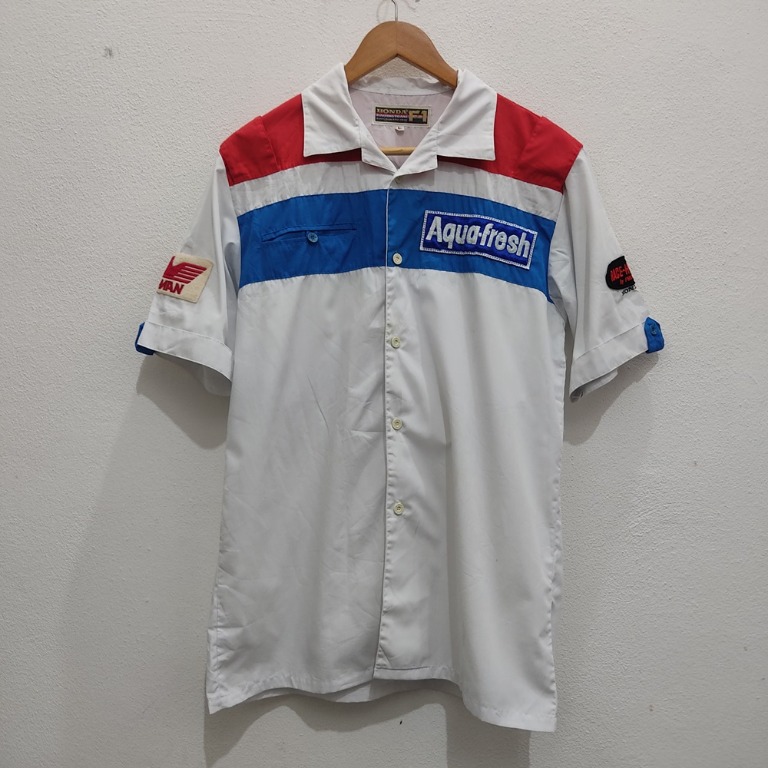 Vintage Honda Formula 1 Racing Team Grand Prix Polo Shirt, Men's ...