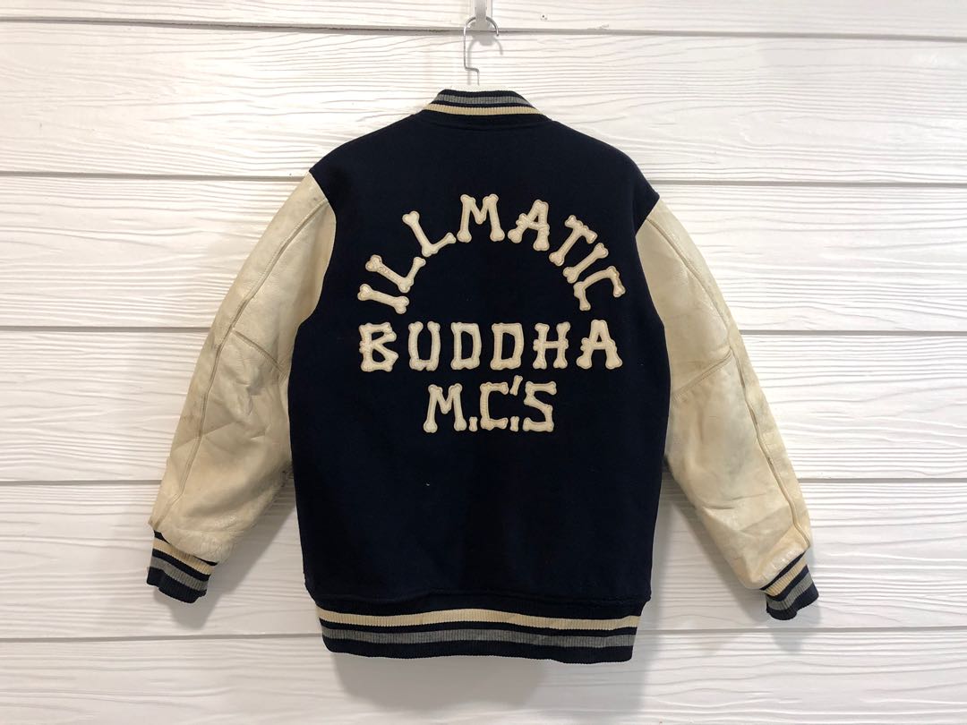 Bones made in Japan varsity jacket 