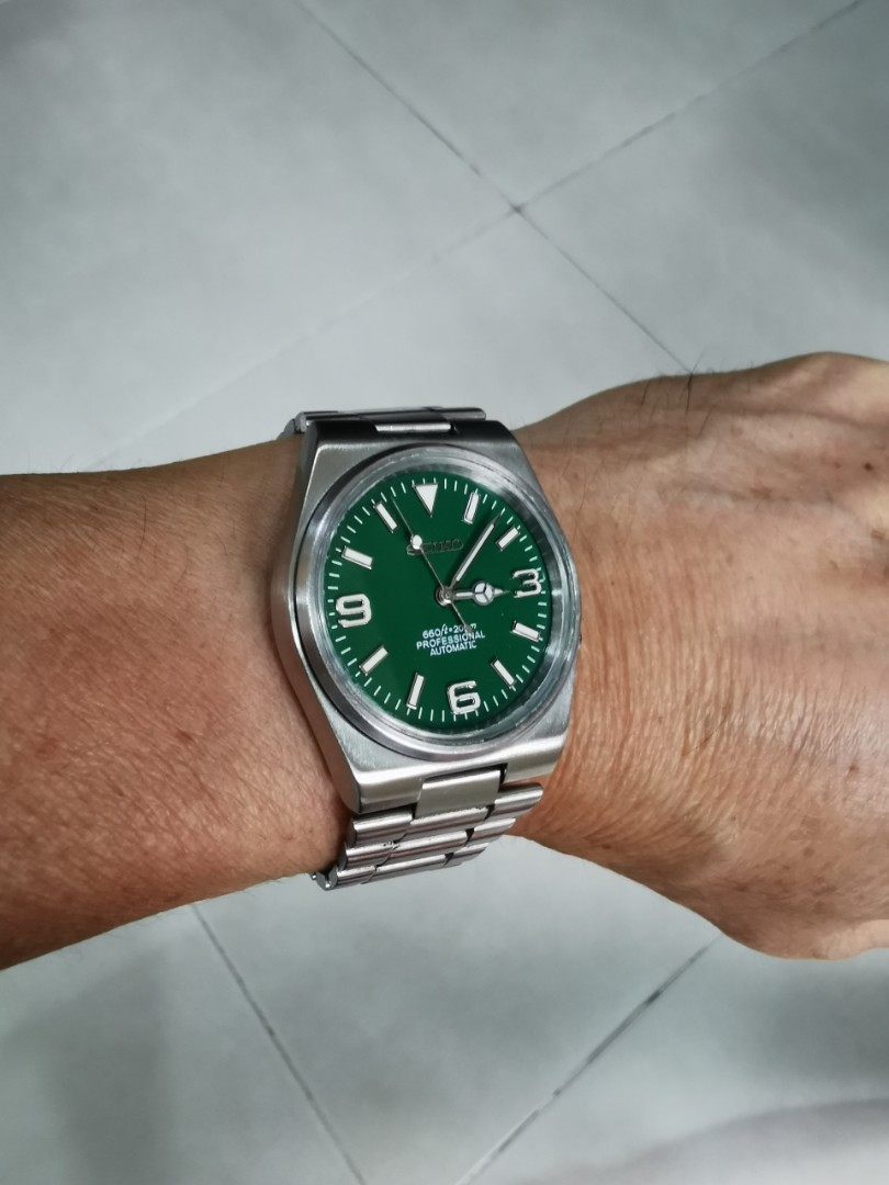 Vintage Seiko Mod Explorer '369' Green, Men's Fashion, Watches &  Accessories, Watches on Carousell