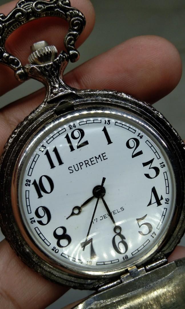 Supreme store pocket watch