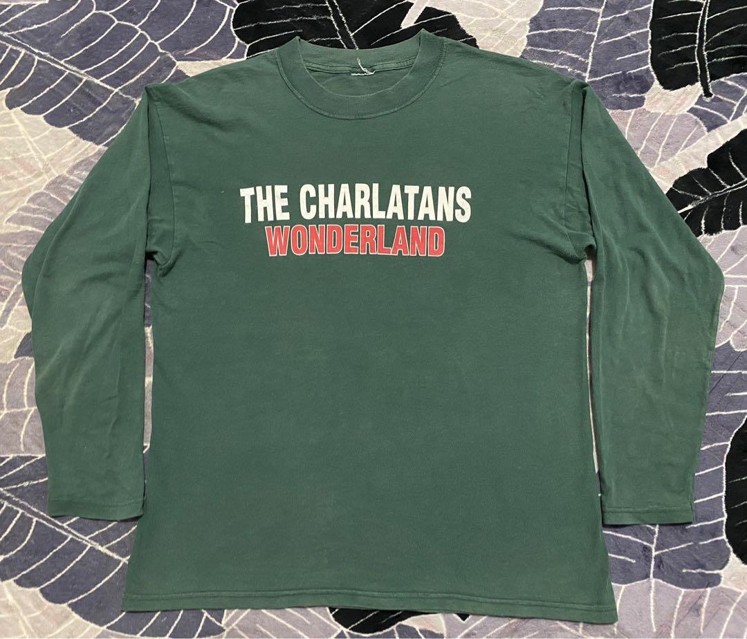 90's THE CHARLATANS LONG SLEEVE T-SHIRT柄デザインプリント