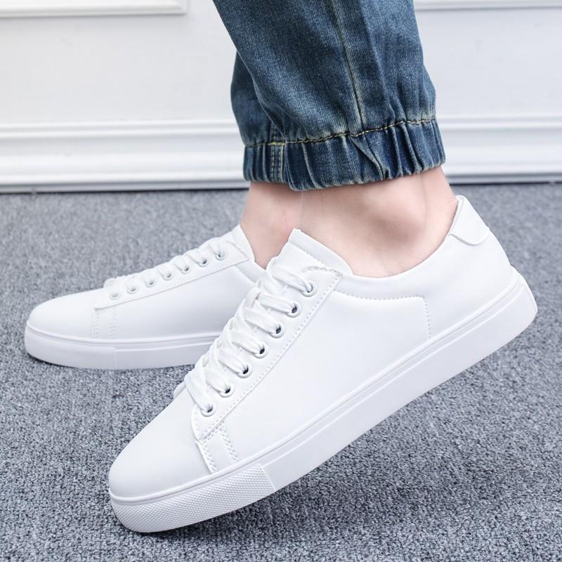 White shop casual shoes