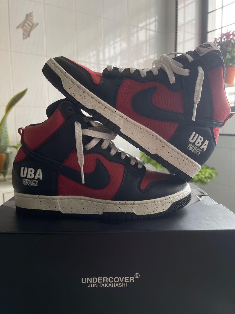WTS || NIKE + UNDERCOVER DUNK HIGH 1985 'GYM RED', Men's Fashion