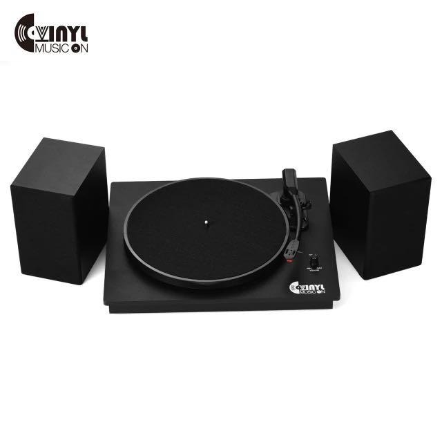 X4804 VINYL MUSIC ON VMO014 Classic Vinyl Record Player Turntable with